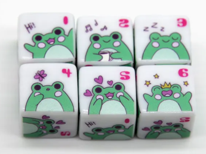 Bloc de dés Grenouille 12d6