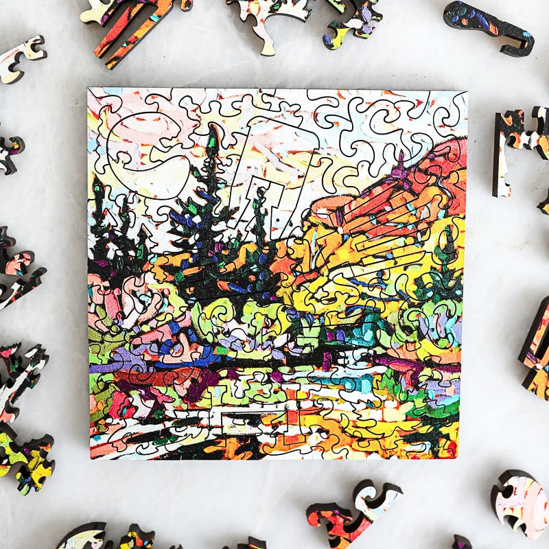 Mini StumpCraft Jigsaw Puzzle: Autumn&