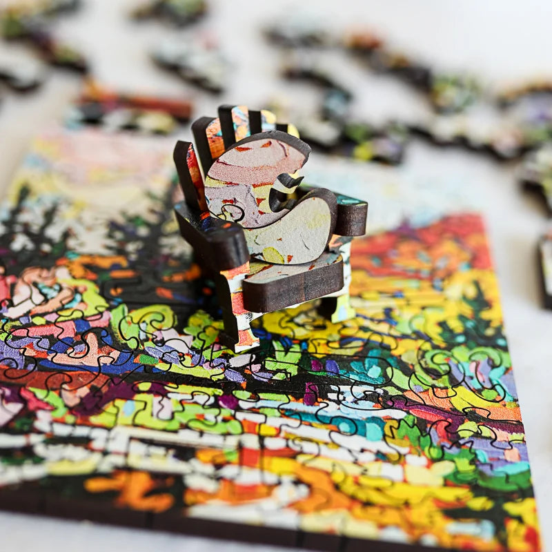 Mini StumpCraft Jigsaw Puzzle: Autumn&