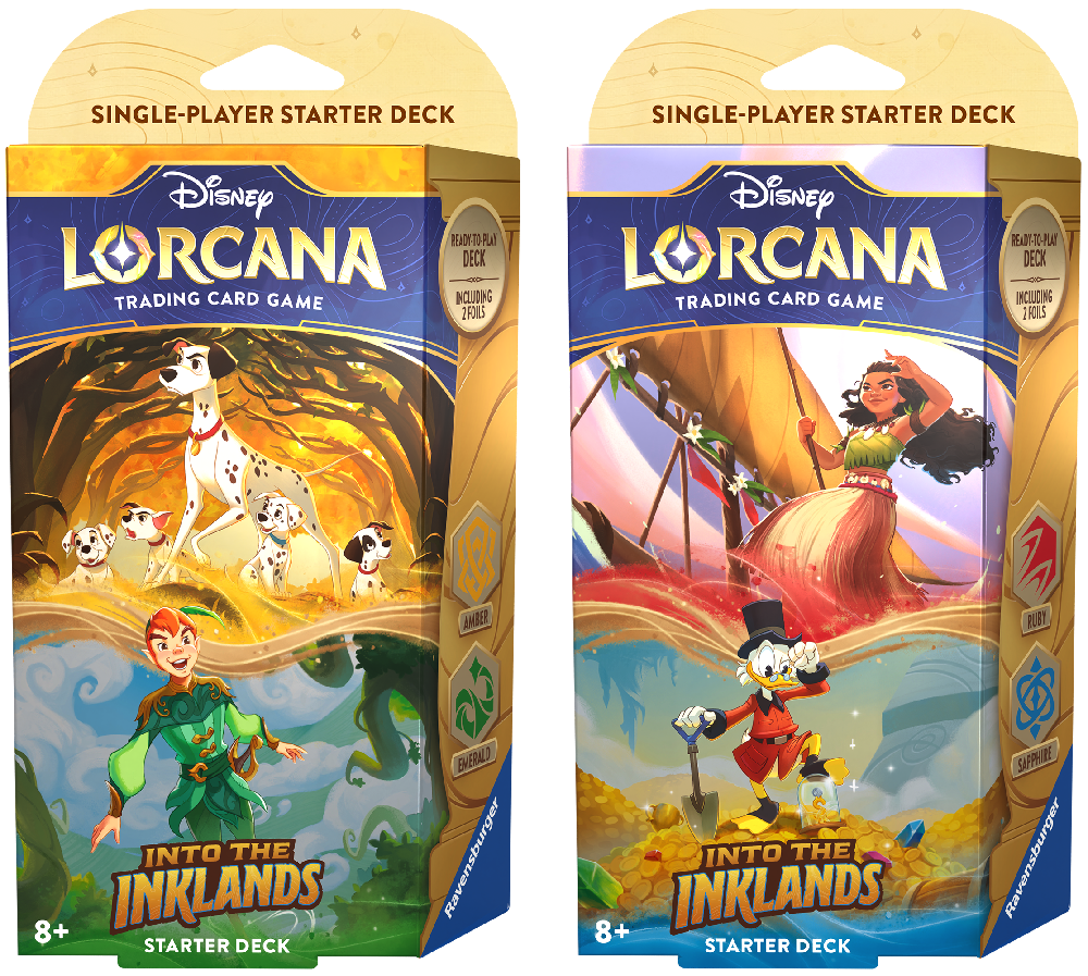 Disney Lorcana: Into the Inklands: Starter Deck - Scrooge McDuck/Robin Hood