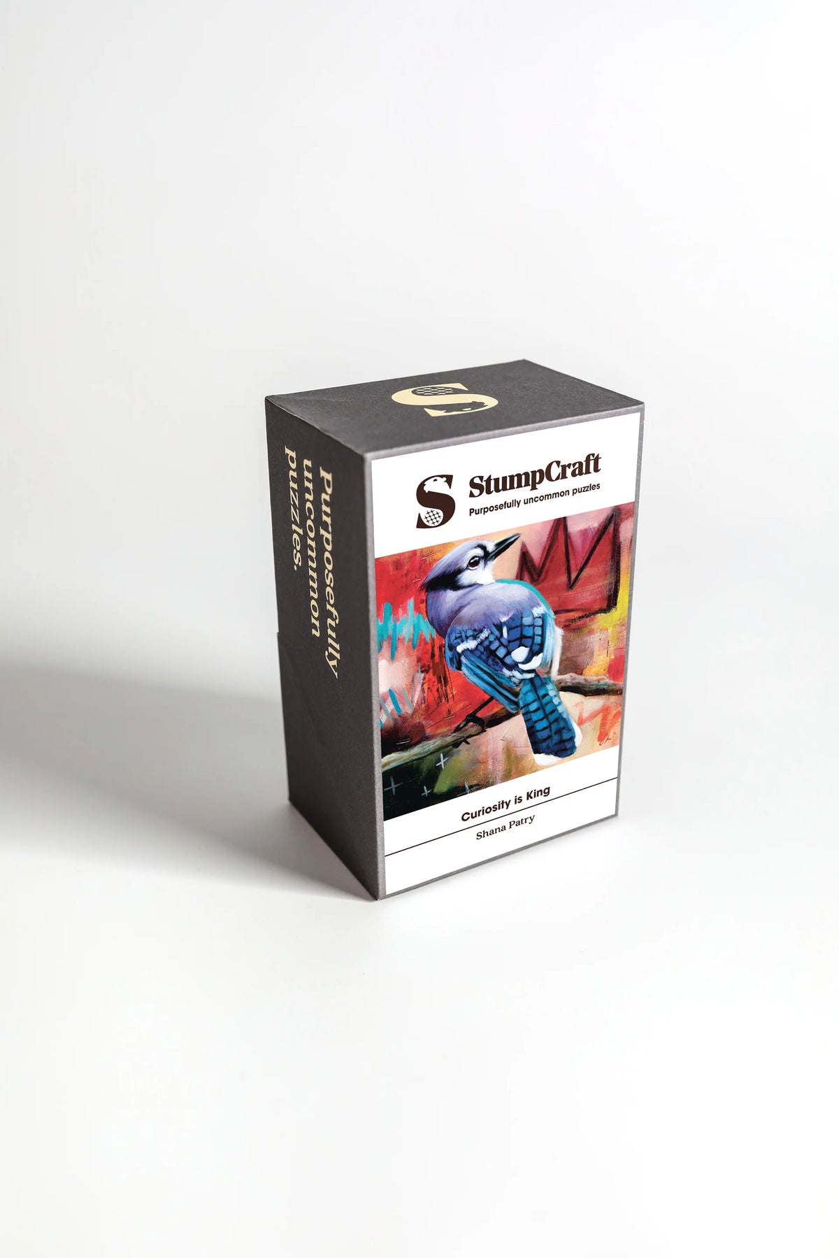 Mini StumpCraft Jigsaw Puzzle: Curiosity is King