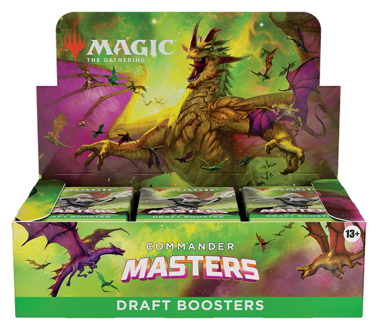 MTG Commander Masters : Draft Booster (Box)