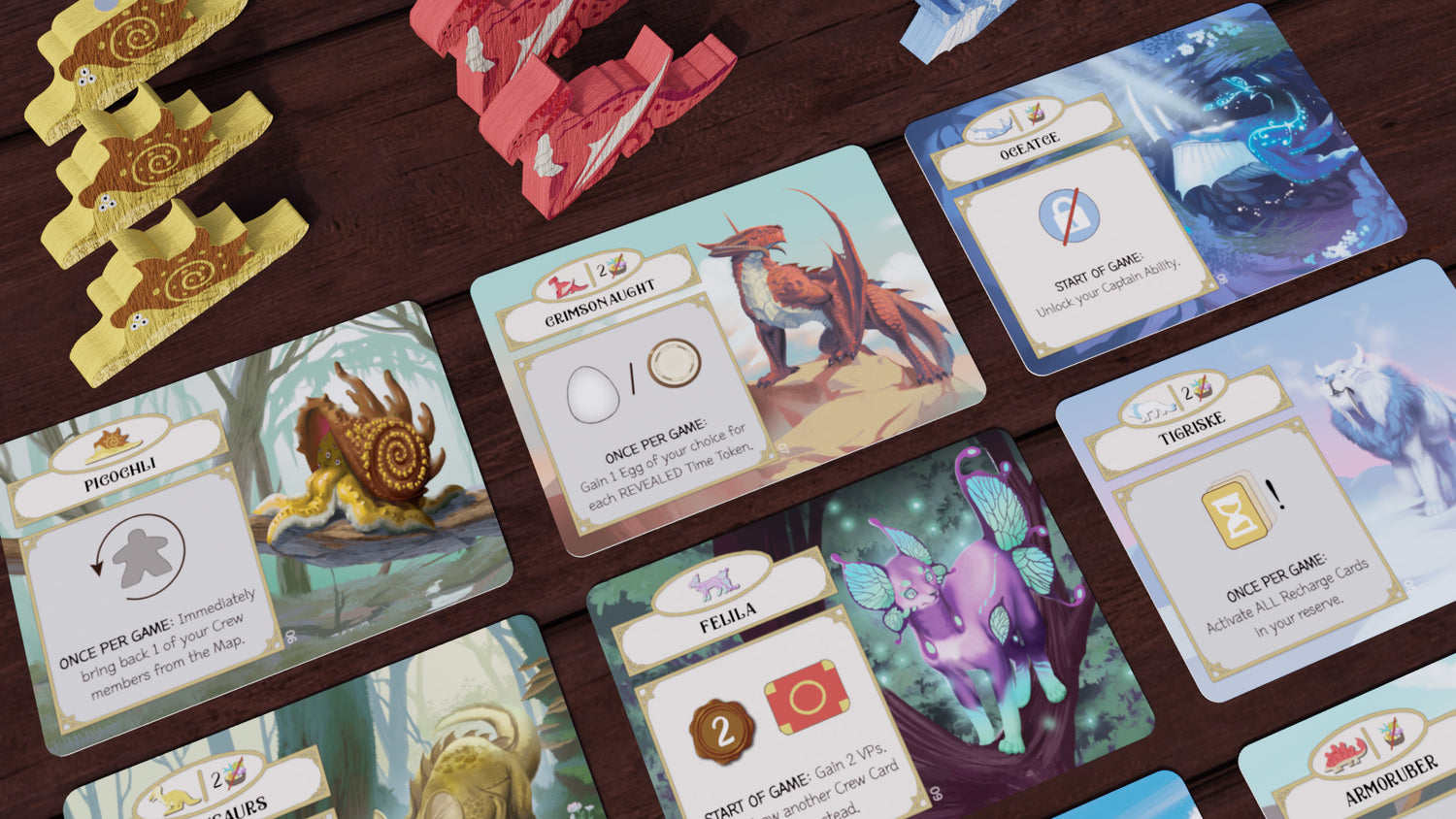 Wondrous Creatures - Crew Set
