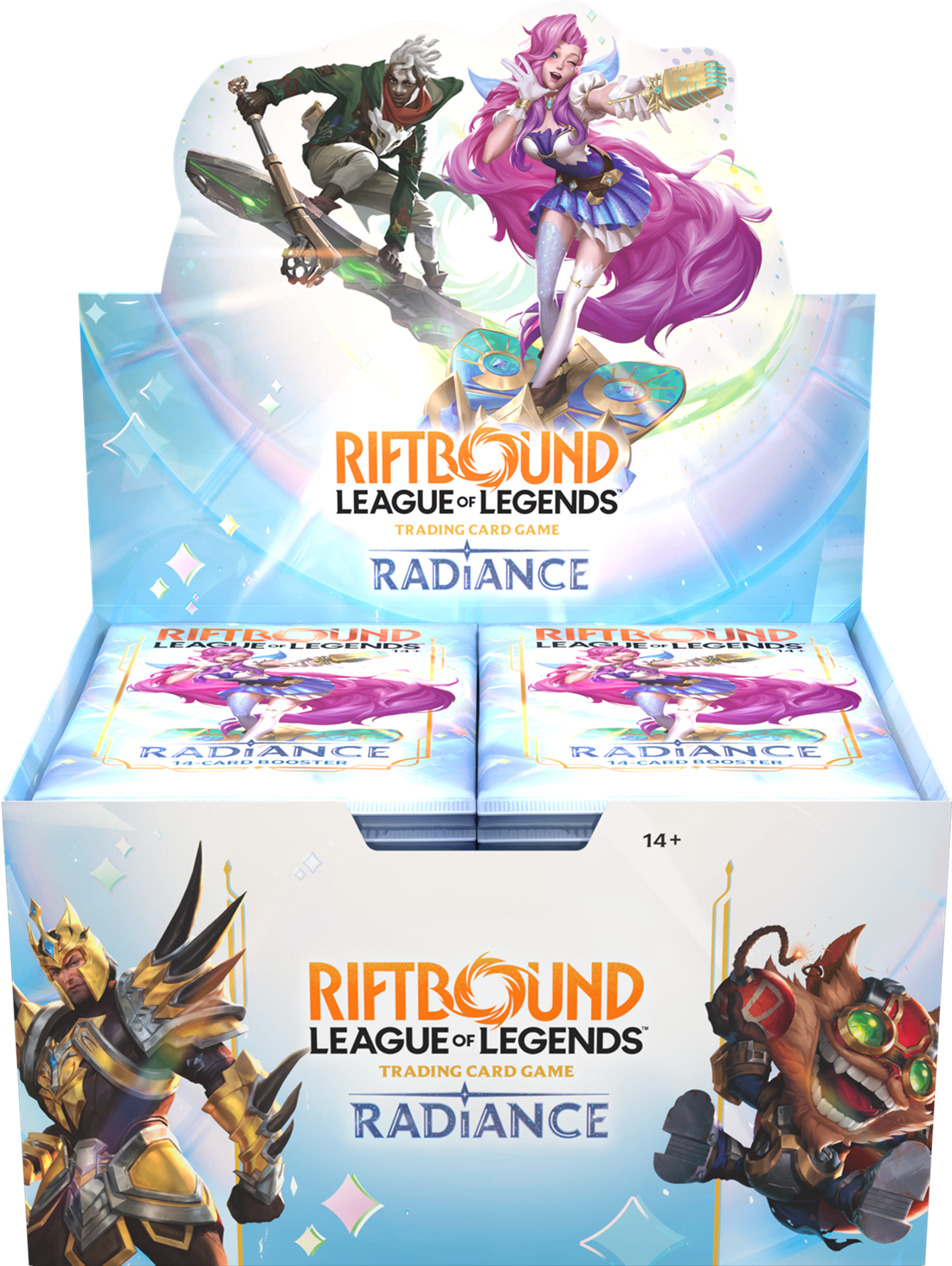 Riftbound - League of Legends TCG - Radiance - Booster Display