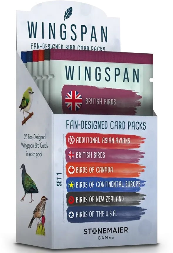 Wingspan : Jeu de base + extensions créées par des fans 1