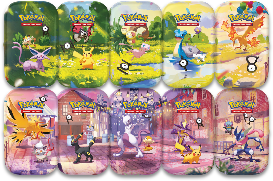 Pokemon 30th Celebration Mini Tin (Individual)