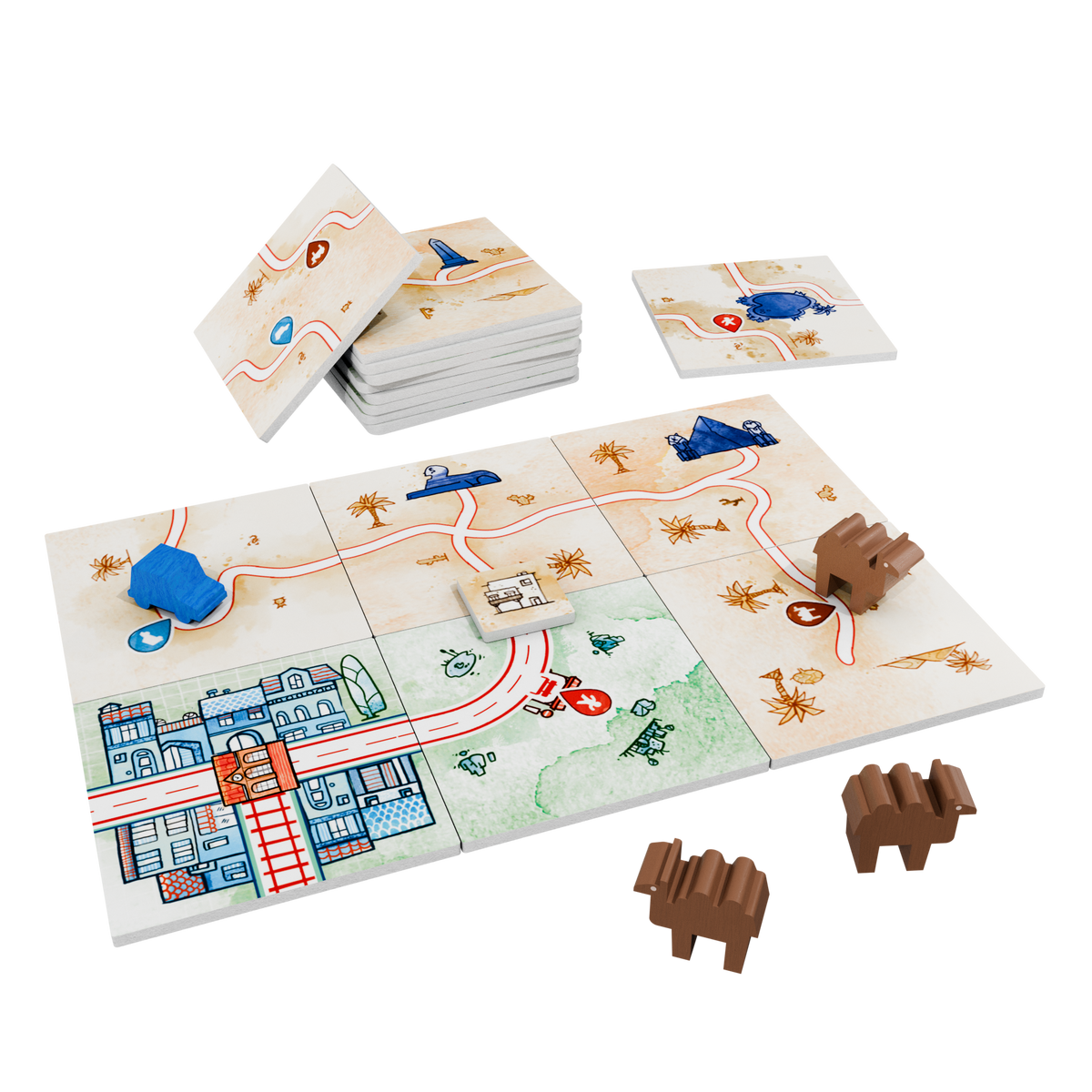 Railroad Tiles: The Desert Expansion