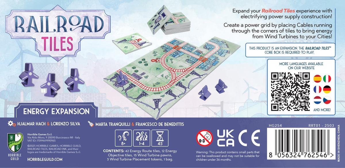 Railroad Tiles: The Energy Expansion