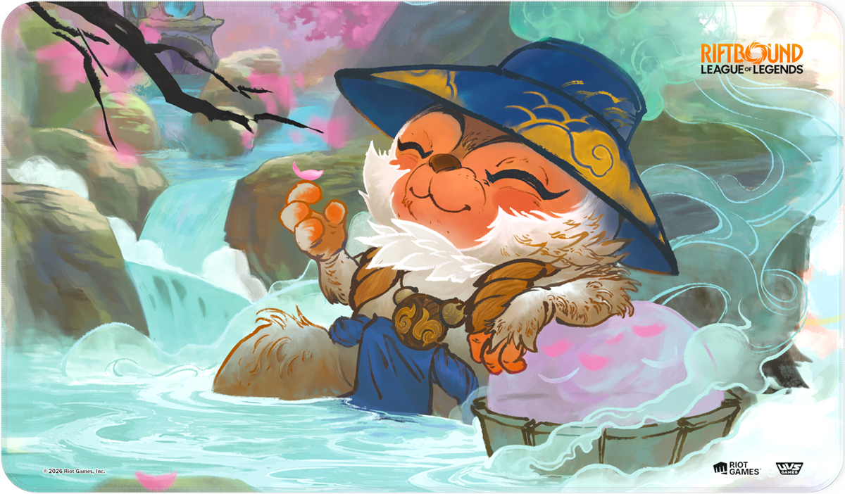 Riftbound - JCC League of Legends - Forge-esprit - Tapis de jeu - Teemo Fleur spirituelle