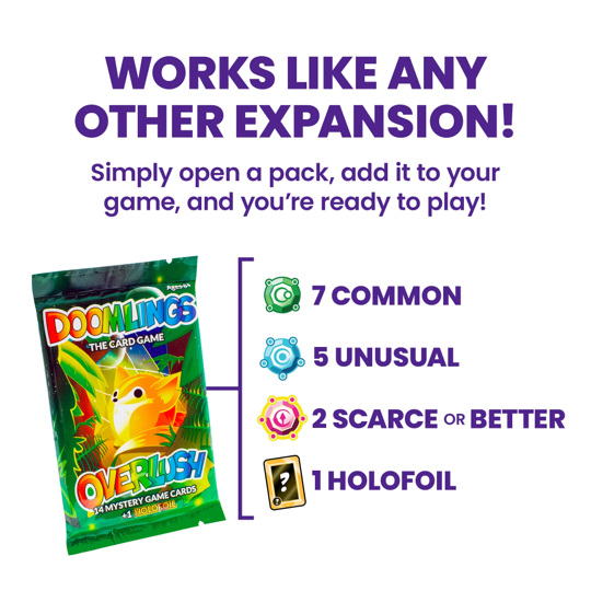 Doomlings: Overlush Mystery 4-Pack Box