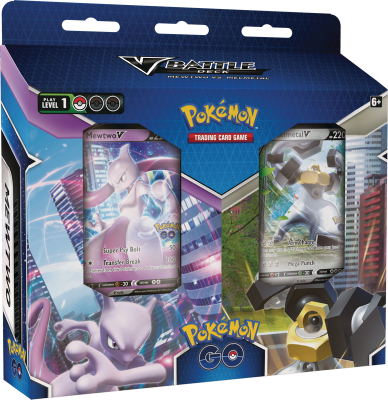 Pokemon Go V Battle Decks Mewtwo VS. Melmetal