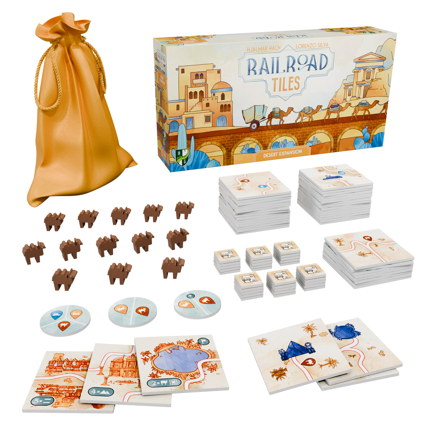 Railroad Tiles: The Desert Expansion