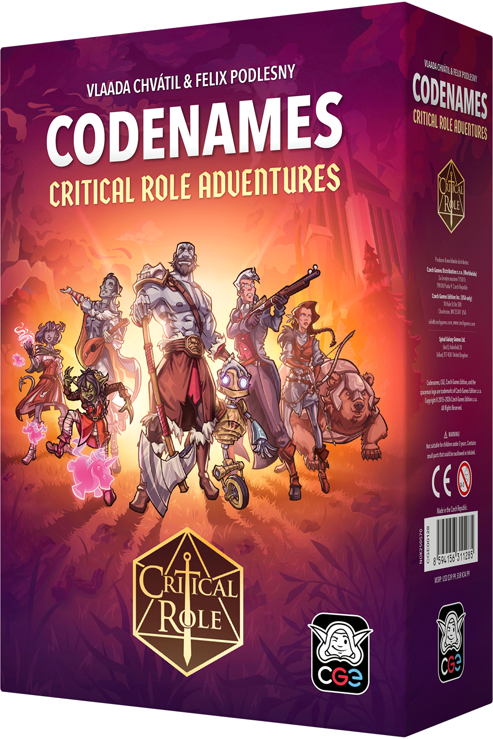 Codenames: Critical Role Adventures