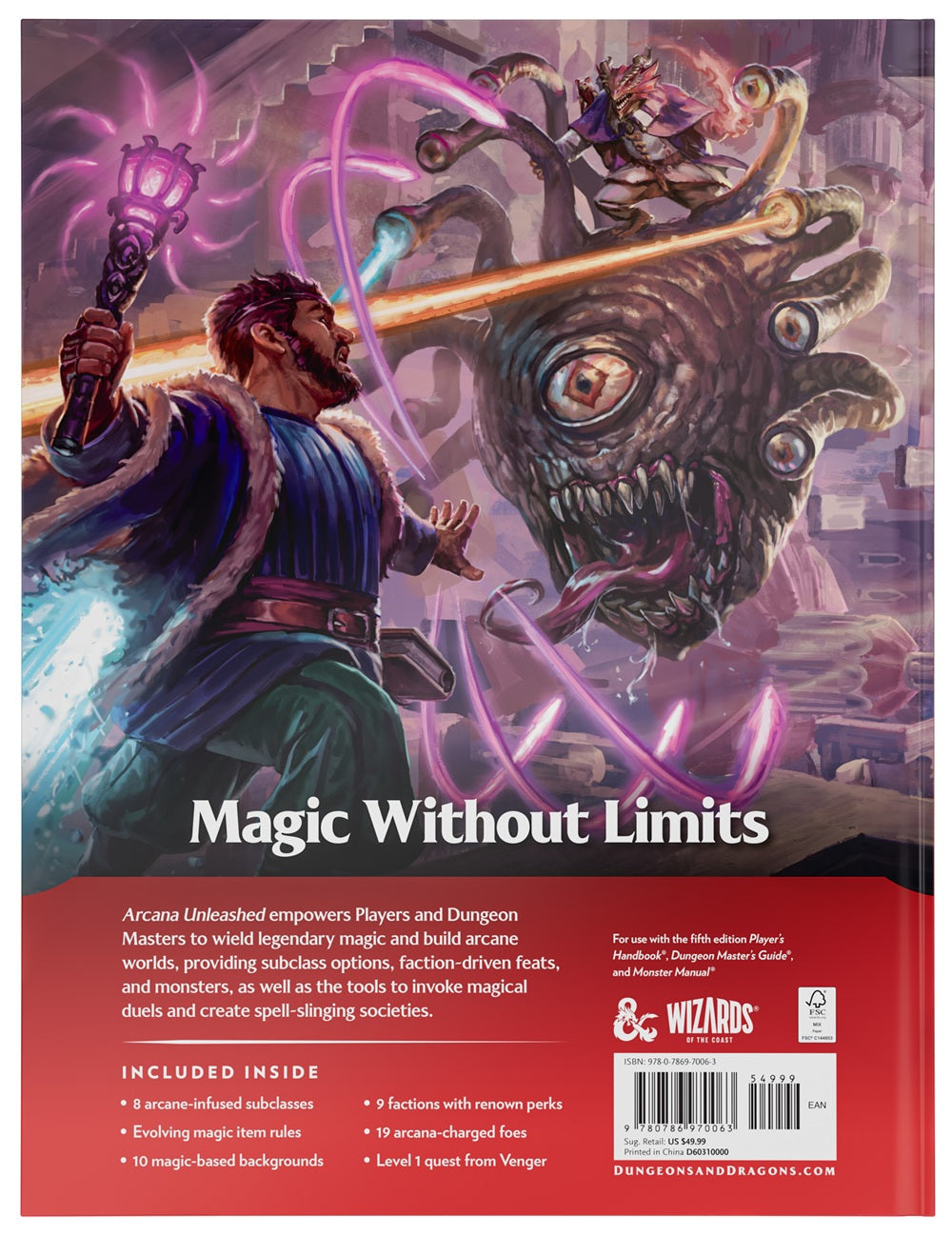 Dungeons &amp; Dragons: Arcana Unleashed - Hardcover