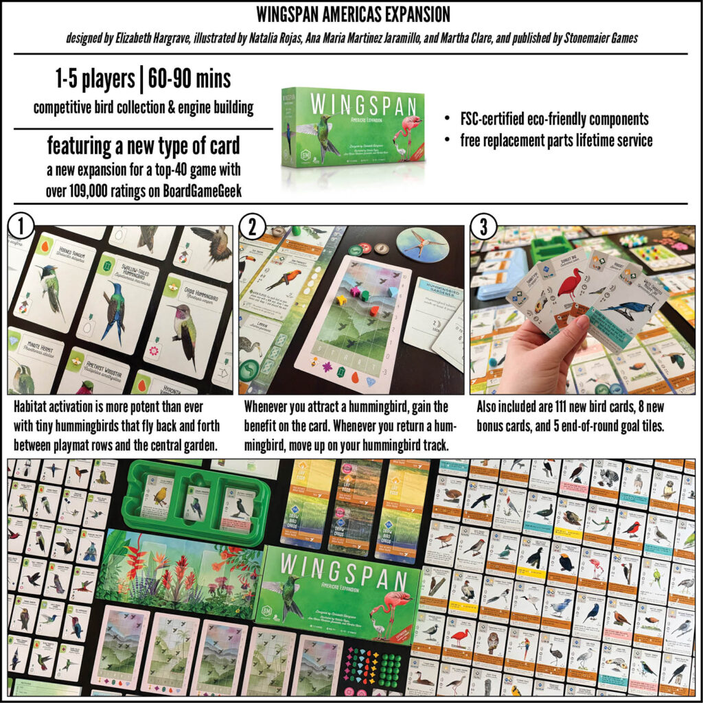 Wingspan : Extension Amériques