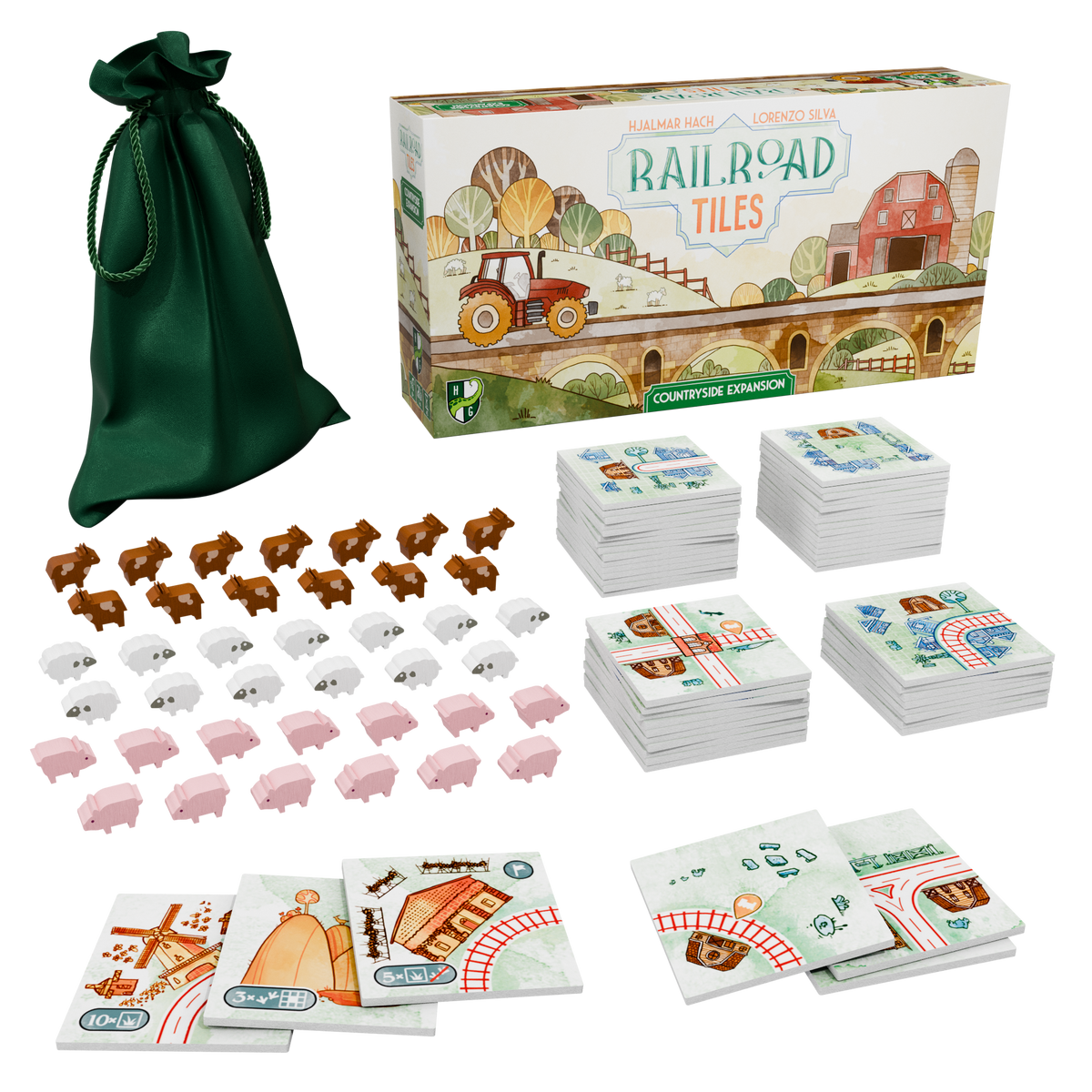 Railroad Tiles: The Countryside Expansion