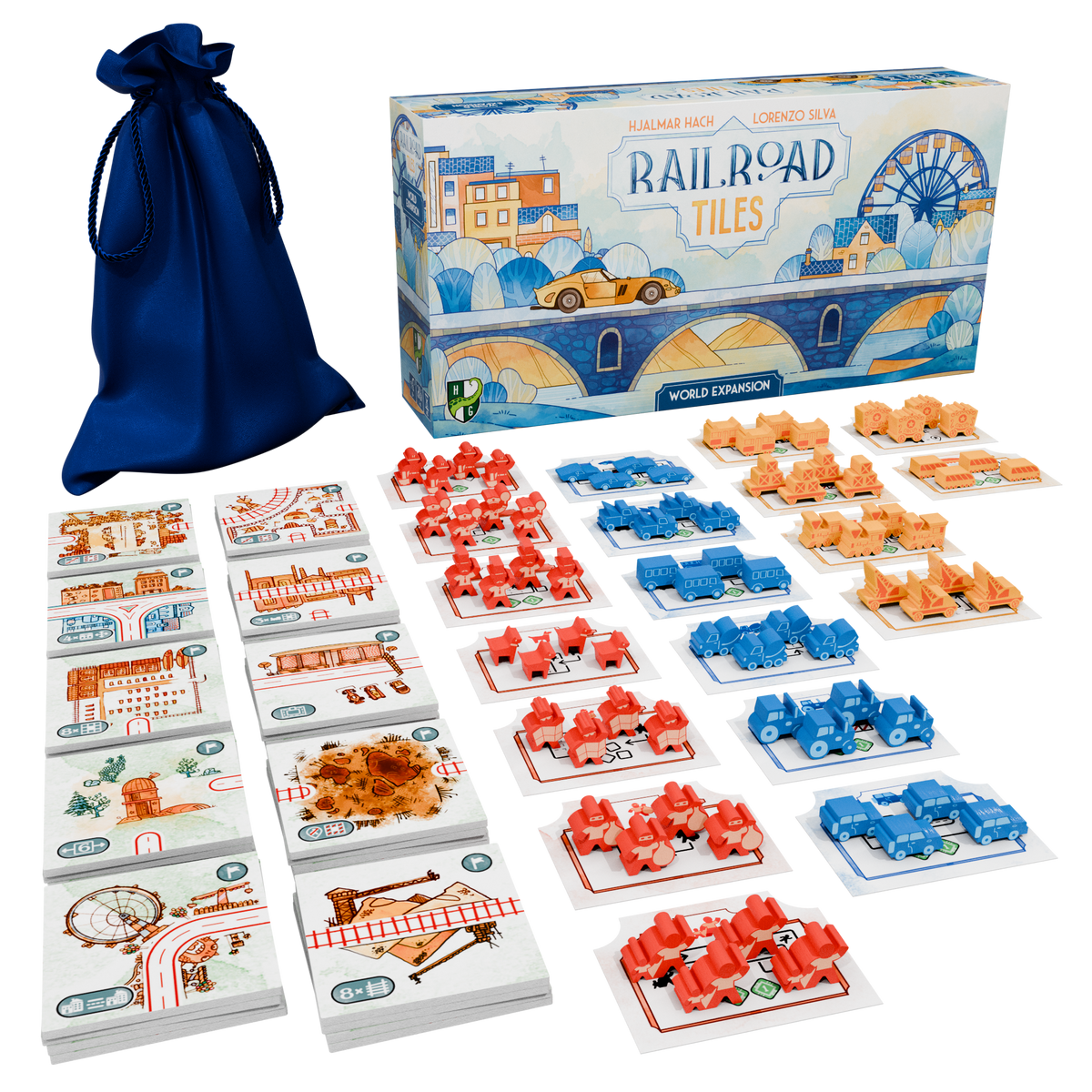 Railroad Tiles: The World Expansion