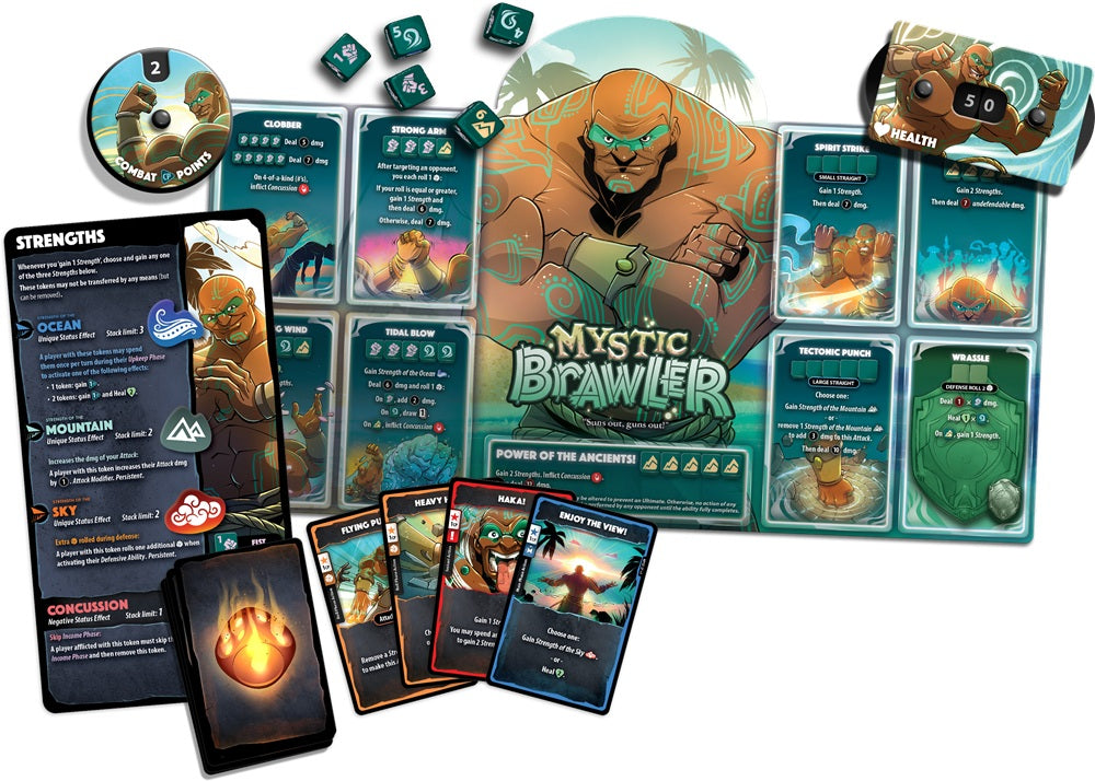 Dice Throne: Mystic Brawler