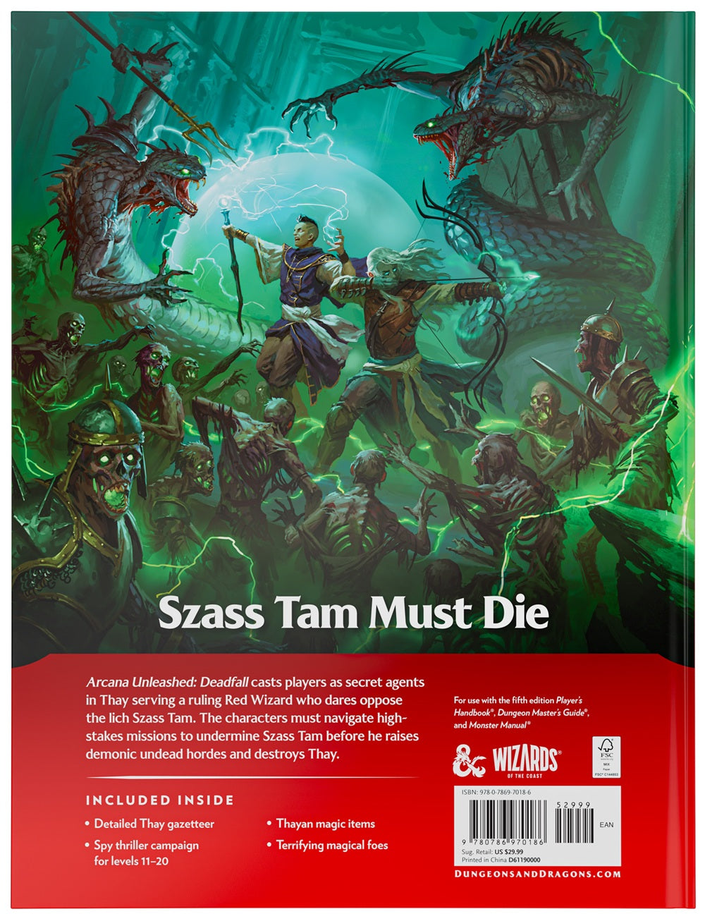 Dungeons &amp; Dragons: Arcana Unleashed - Deadfall Hardcover