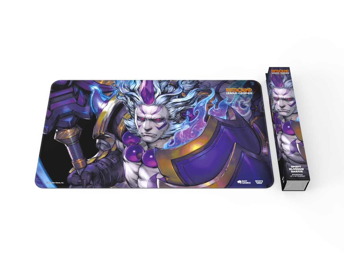 Riftbound - JCC League of Legends - Forge-esprit - Tapis de jeu - Darius floraison spirituelle