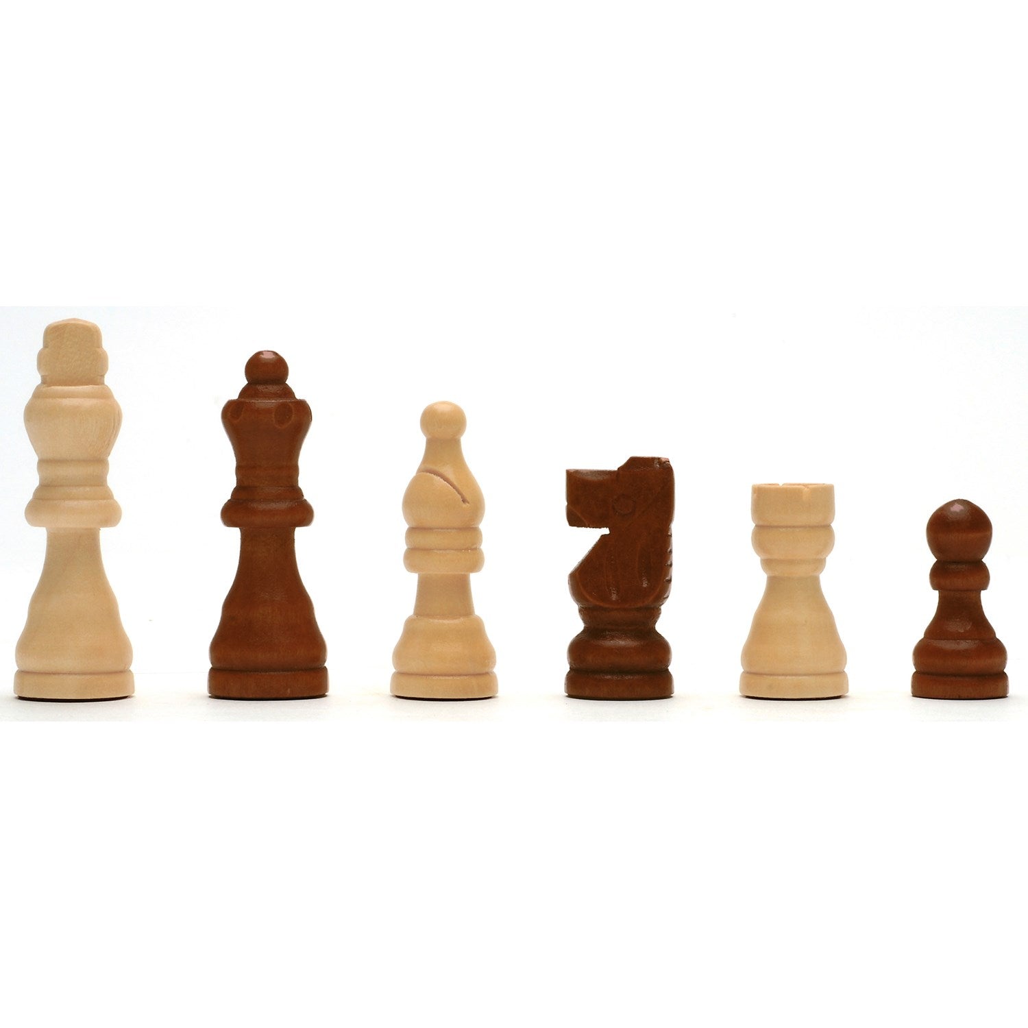 Chess Set: 12&quot; Walnut Wood Staunton