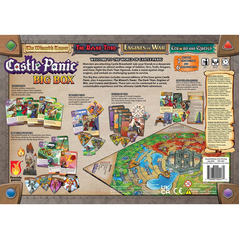 Castle Panic Big Box 2nd Edition