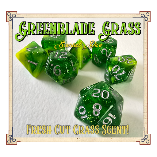 Baron Smellybones Scented Green Blade Glass