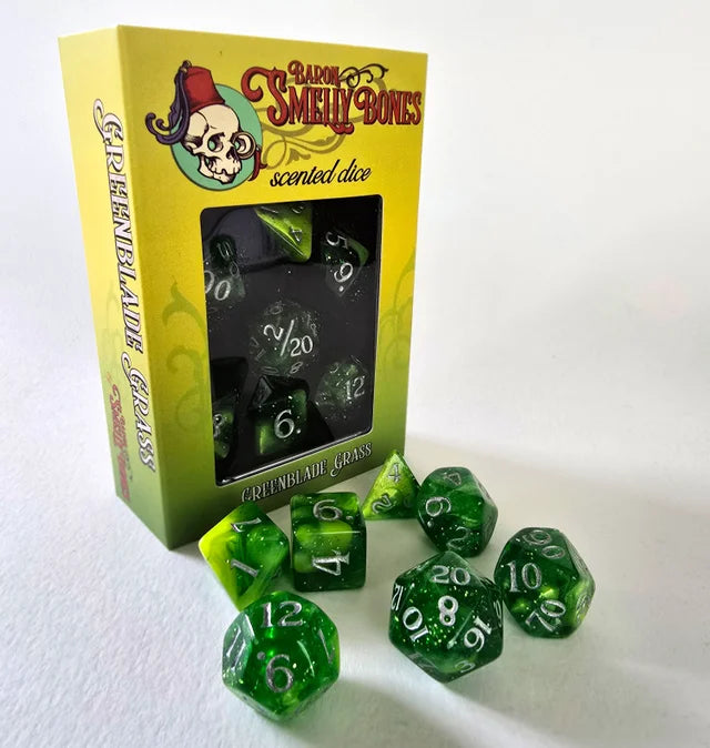 Baron Smellybones Scented Green Blade Glass