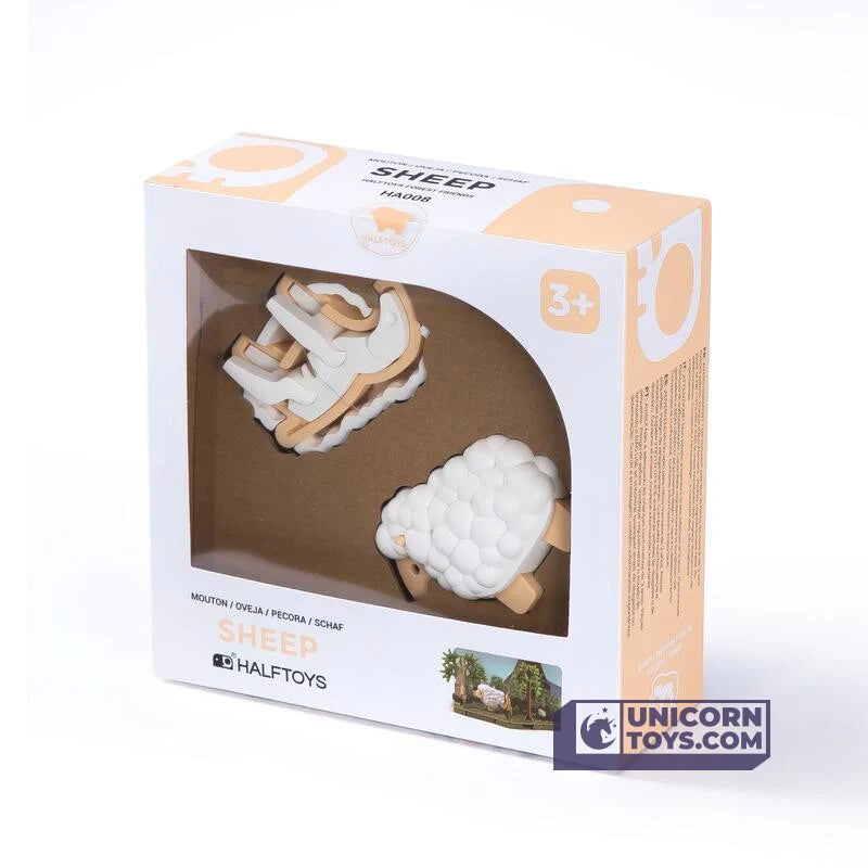 Mouton - Diorama puzzle 3D magnétique