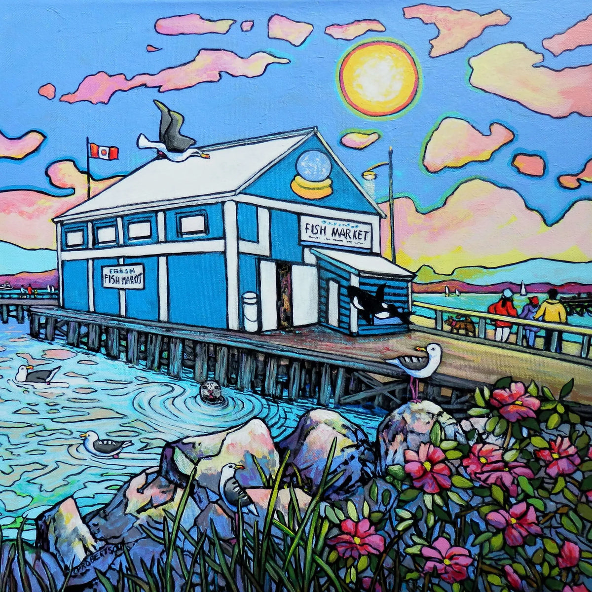 Mini StumpCraft Jigsaw Puzzle: Sidney in Summer