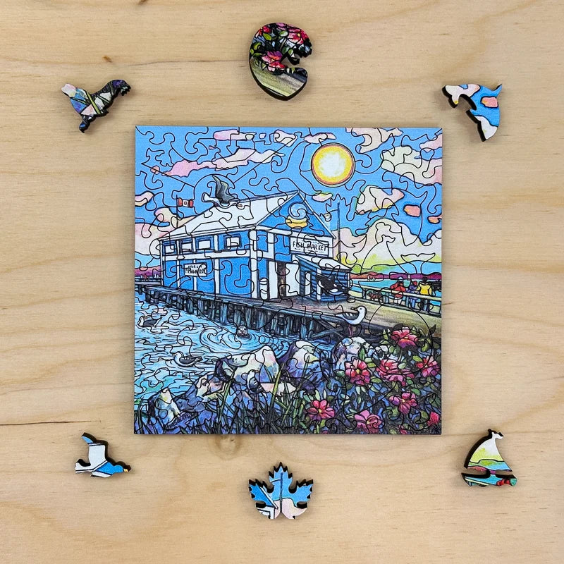 Mini StumpCraft Jigsaw Puzzle: Sidney in Summer