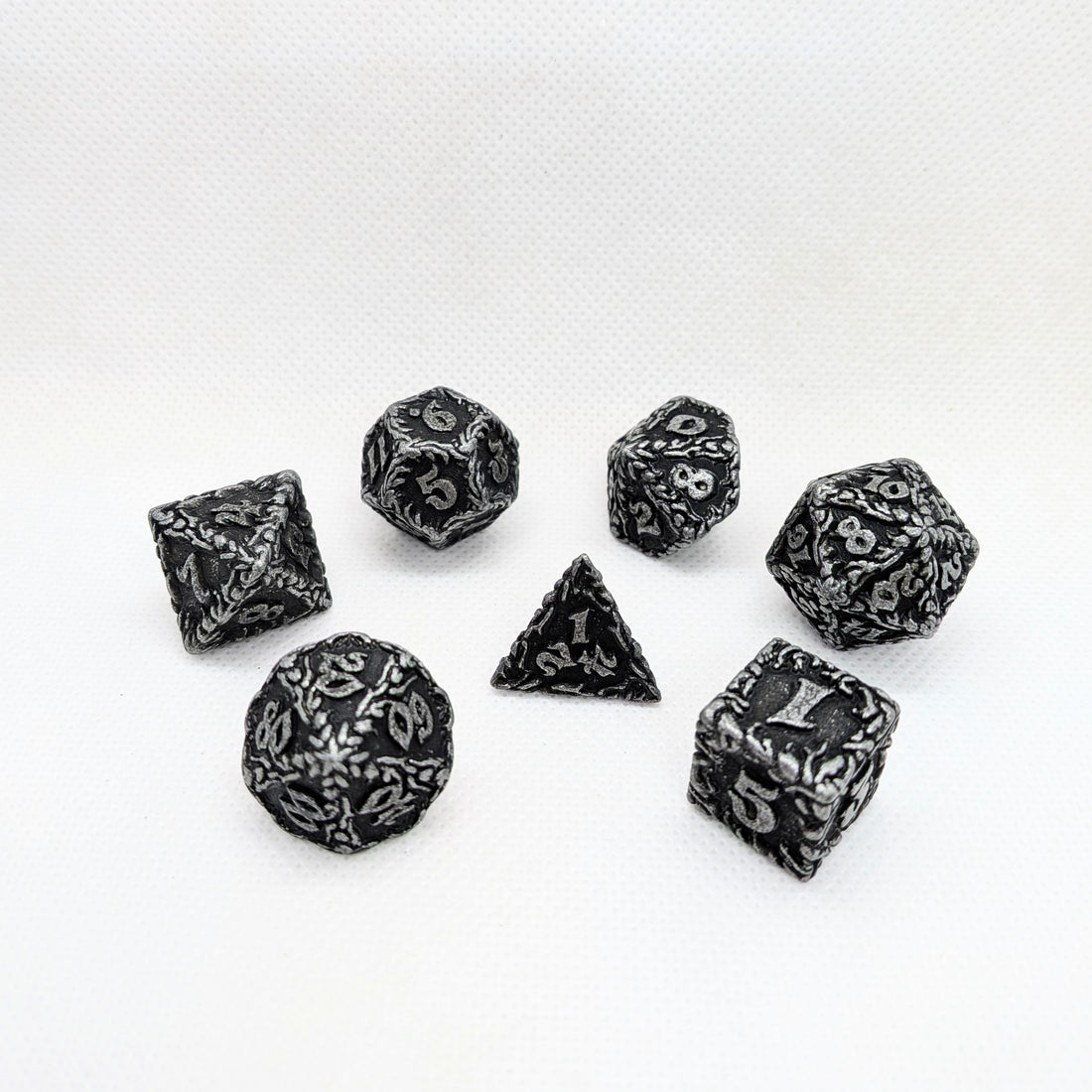 Metal Dice: Silver Druid