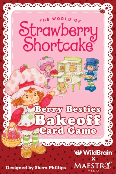 Jeu de cartes concours de pâtisserie Charlotte aux Fraises : Meilleures amies