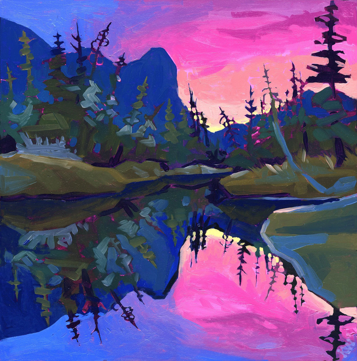 Mini StumpCraft Jigsaw Puzzle: Summer Storm on Ha Ling
