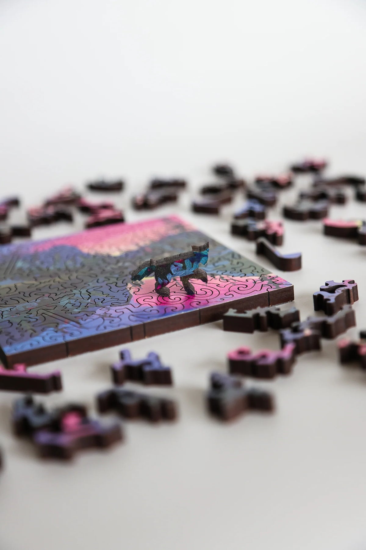 Mini StumpCraft Jigsaw Puzzle: Summer Storm on Ha Ling