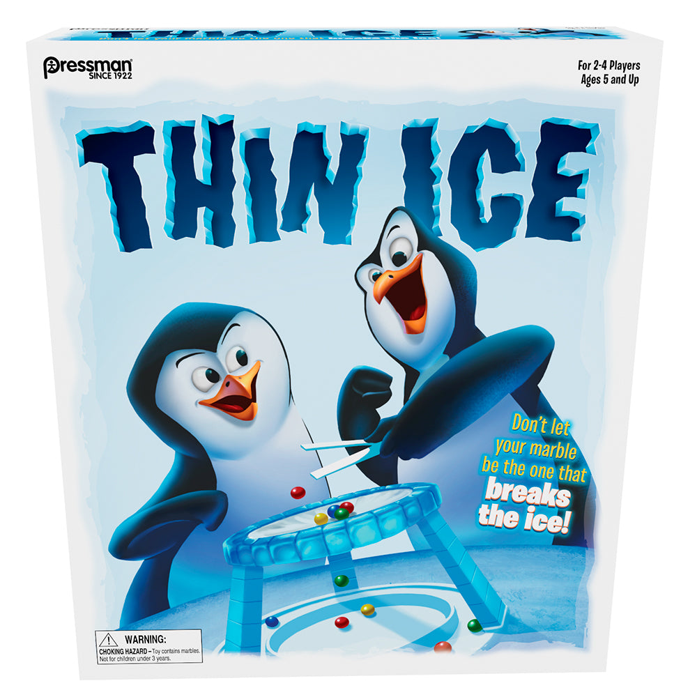 La glace est mince.