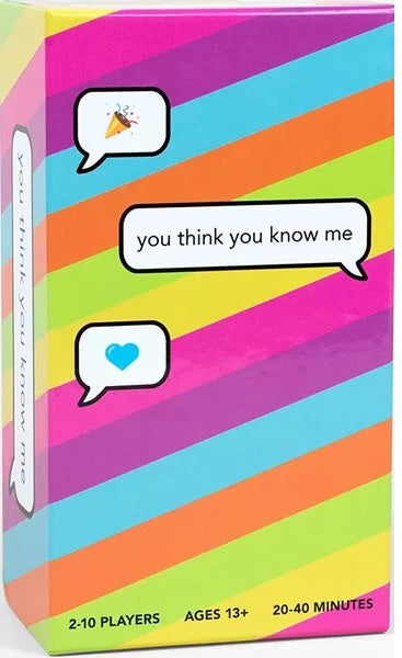 You Think You Know Me