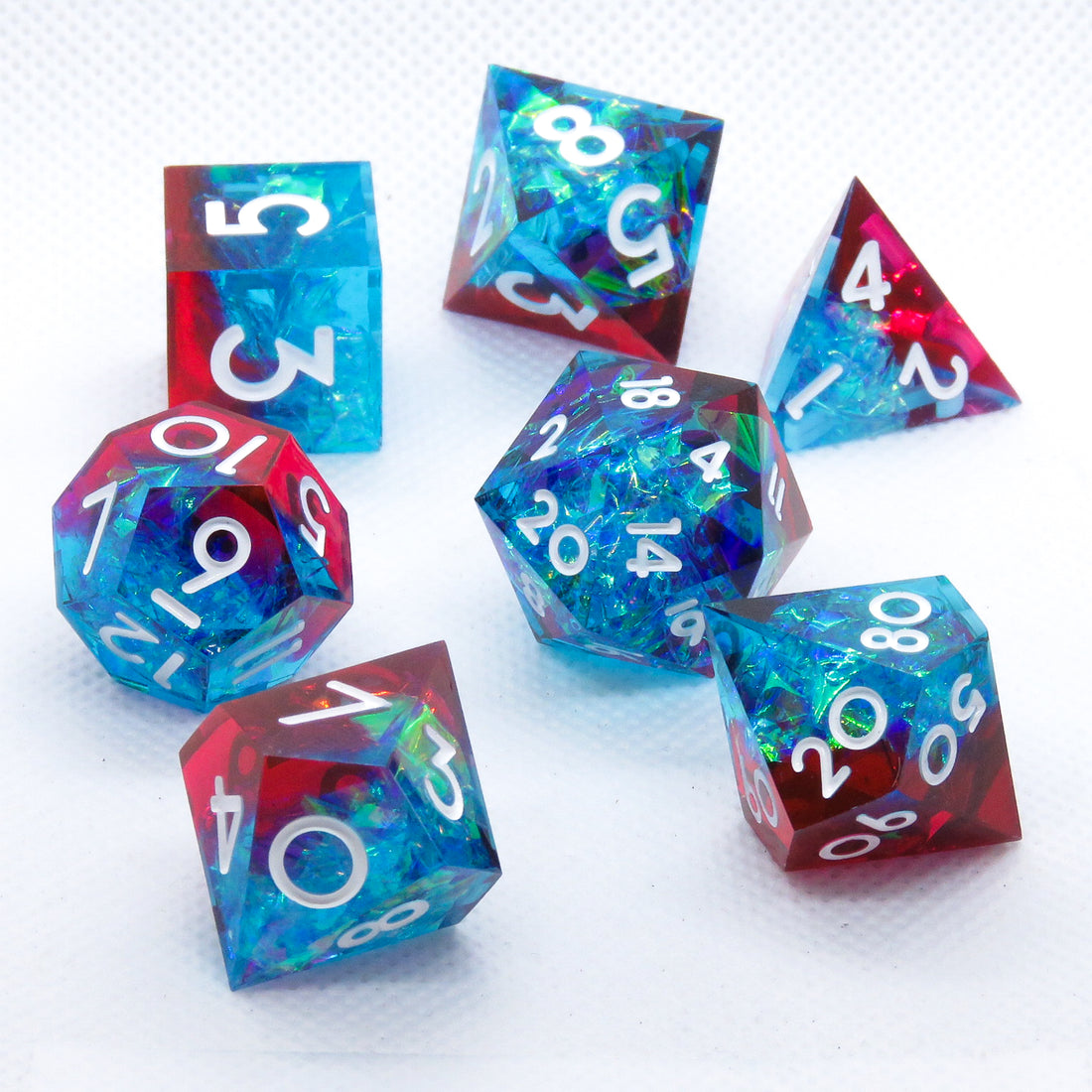 Sharp Edge Resin Dice: Thermal Spring