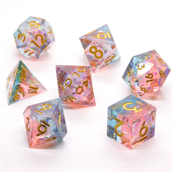 Sharp Edge Resin Dice: Opal Dream