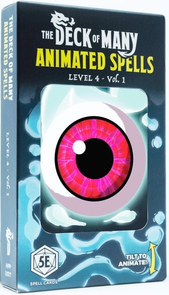 Table Top Cafe The Deck of Many - Animated Spells: Level 4 Volume 1