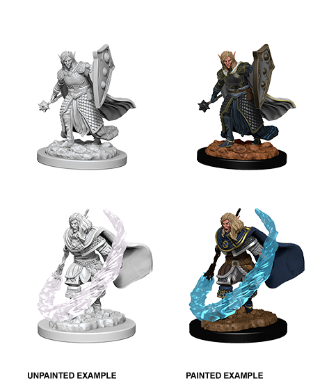 D&amp;D Nolzurs Marvelous Unpainted Miniatures: Vague 5 : Clerc Elfe (mâle)