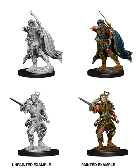 Table Top Cafe Pathfinder Deep Cuts Unpainted Miniatures: Wave 10: Male Elf Rogue