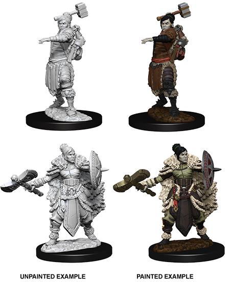 Table Top Cafe D&D Nolzurs Marvelous Unpainted Miniatures: Wave 9: Half-Orc Female Barbarian