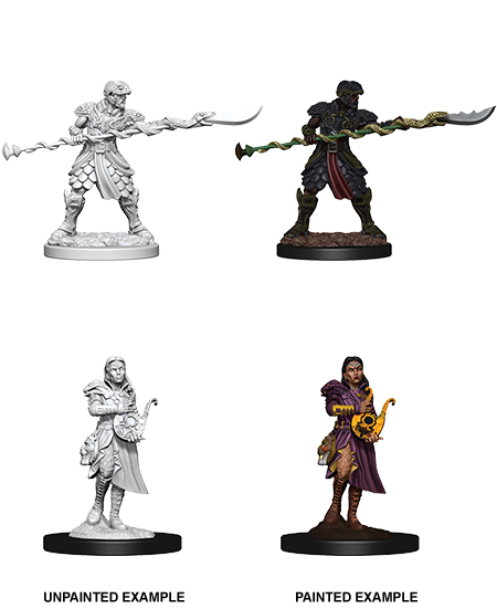 Table Top Cafe D&amp;D Nolzurs Marvelous Unpainted Miniatures: Wave 9: Yaun-Ti Purebloods