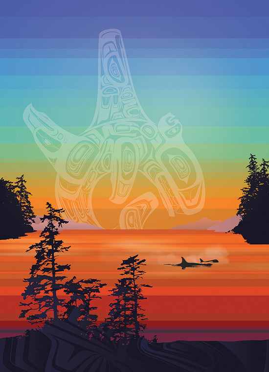 Table Top Cafe Puzzle: 1000 Salish Coast Colours