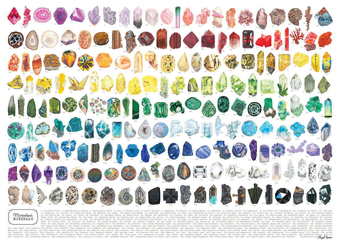 Puzzle: 1000 Marvelous Minerals