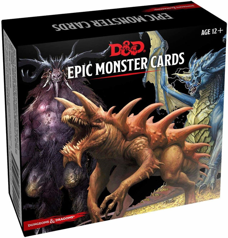 Table Top Cafe Dungeons & Dragons: Epic Monster Cards