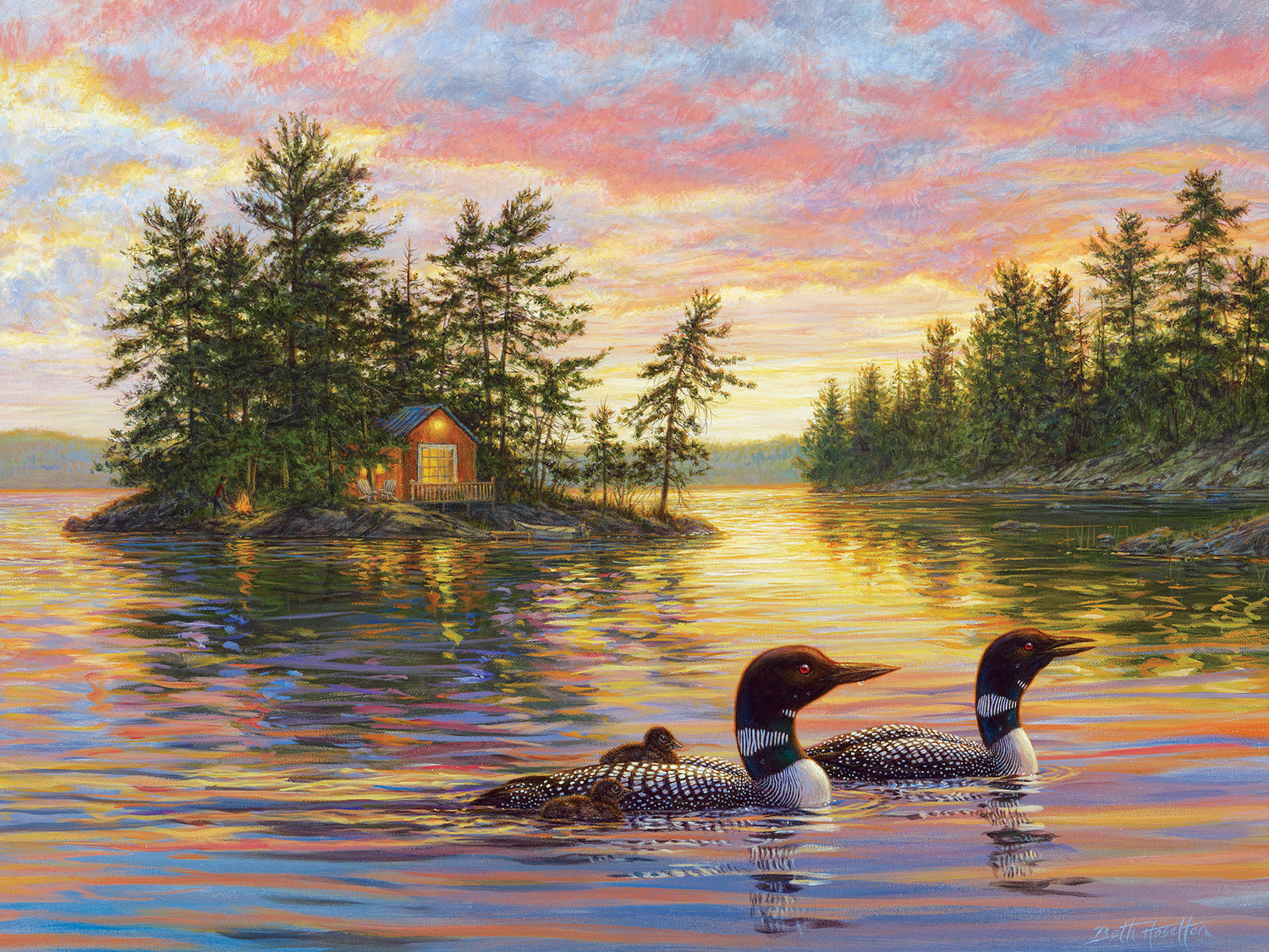Table Top Cafe Puzzle: 275 Tranquil Evening