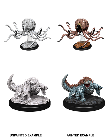 Table Top Cafe D&amp;D Nolzurs Marvelous Unpainted Miniatures: Wave 11: Grell &amp; Basilisk
