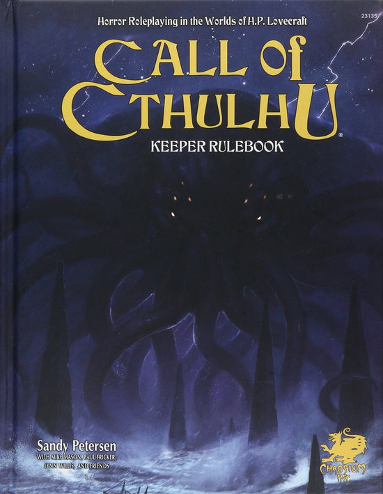 Call of Cthulhu: 7th ed Keeper&